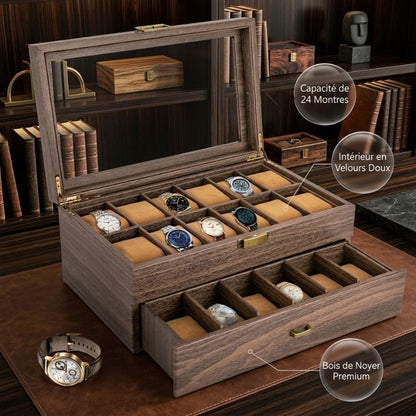 Écrin à Montres Lavermont — 24 Montres