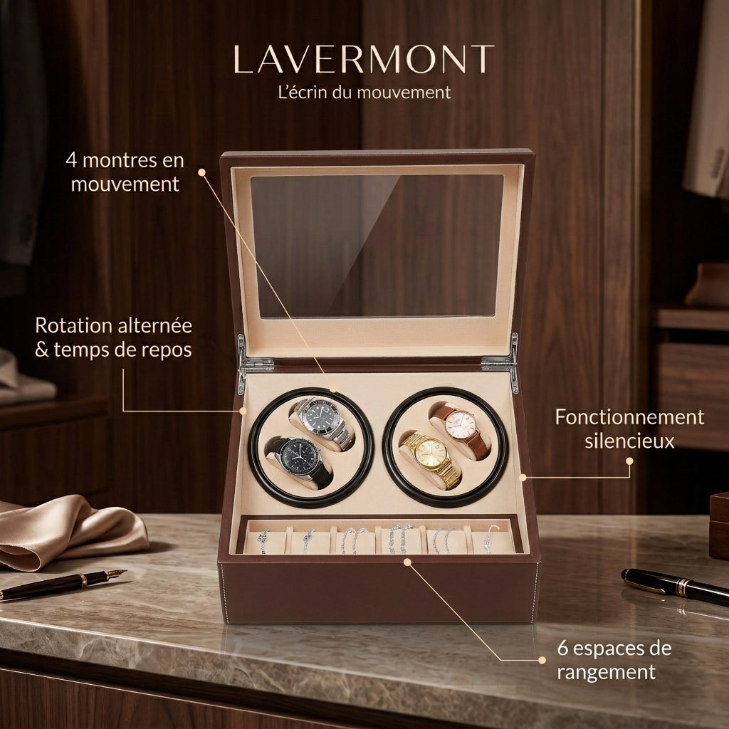 Remontoir Automatique Lavermont — 4 Montres